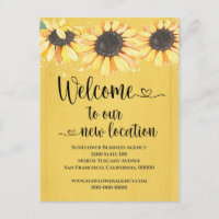 New Location Sunflower Business Change of Address
