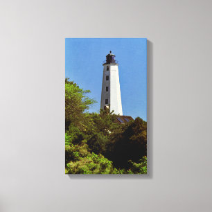 New London Harbor Lighthouse Canvas Print