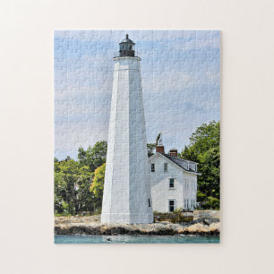 New London Harbour Lighthouse Connecticut Puzzle