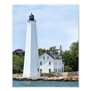 New London Harbour Lighthouse, CT Photo Print