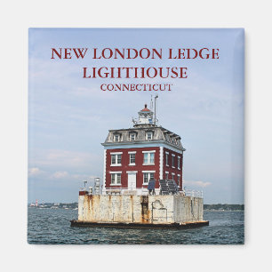 New London Ledge Lighthouse, Connecticut Magnet