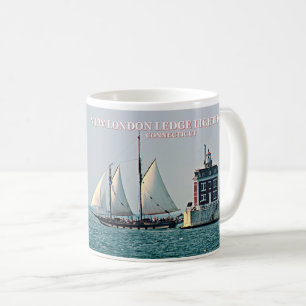 New London Ledge Lighthouse, Connecticut Mug