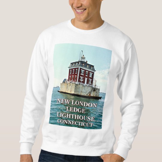 New London Ledge Lighthouse Connecticut Sweatshirt