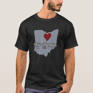 New London  Ohio OH City State USA  Cute Souvenir T-Shirt
