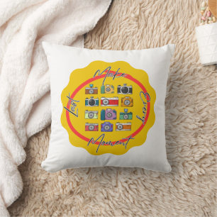 NEW! Make Every Moment Last - Camera - Throw Pillow