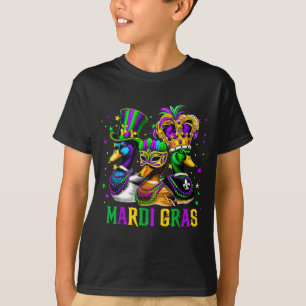 New Mallard Duck Mardi Gras Orleans T-Shirt