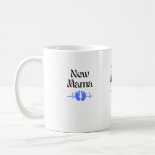 New Mama Coffee Mug. Baby Boy. Mother gift. Mug