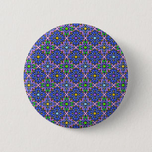 New Mandala 2 2 Inch Round Button