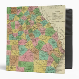 New Map Of Georgia 2 Binder