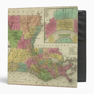 New Map Of Louisiana 2 Binder