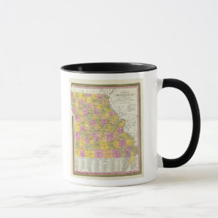 New Map Of Missouri Mug
