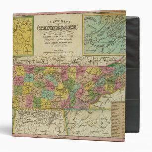 New Map Of Tennessee 2 Binder