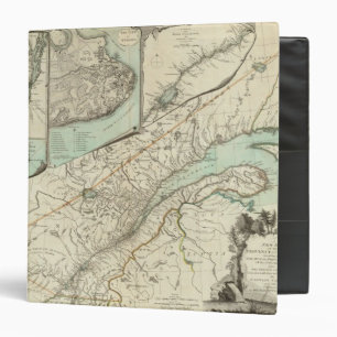 New Map Of The Province of Quebec Binder