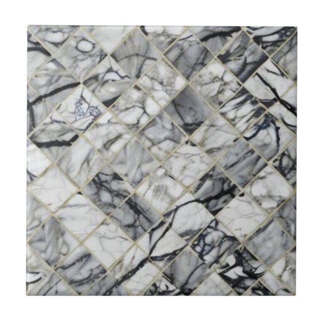 New Marble Pattern Ceramic Tile (Front)