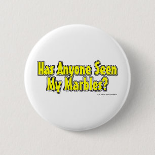 New Marbles 2 Inch Round Button