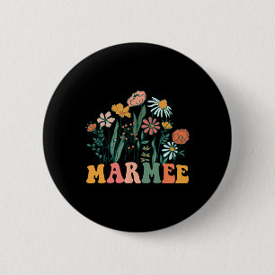 New Marmee Wildflower First Birthday &amp; Baby Sh 2 Inch Round Button