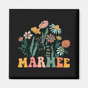 New Marmee Wildflower First Birthday & Baby Sh Magnet