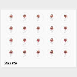 New Masses Classic Round Sticker