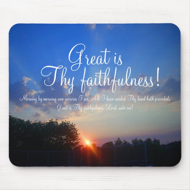 New Mercies Mousepad (Front)