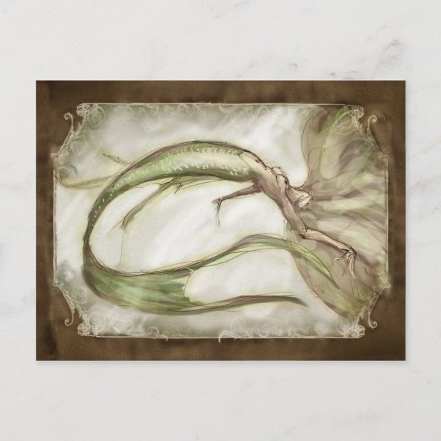 New Mermaid Postcard (Front)