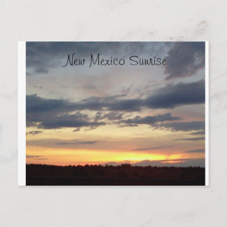 New Mexcio Sunrise Postcard