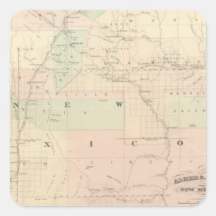 New Mexico 2 Square Sticker