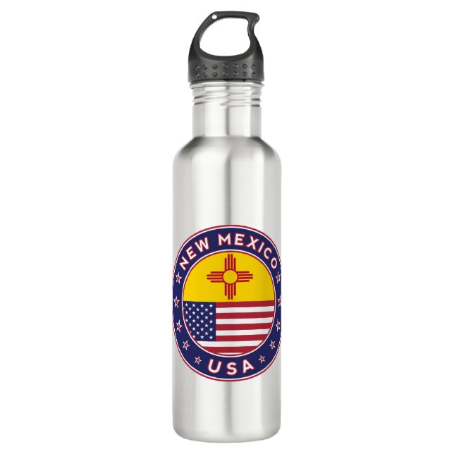 New Mexico 710 Ml Water Bottle (Front)