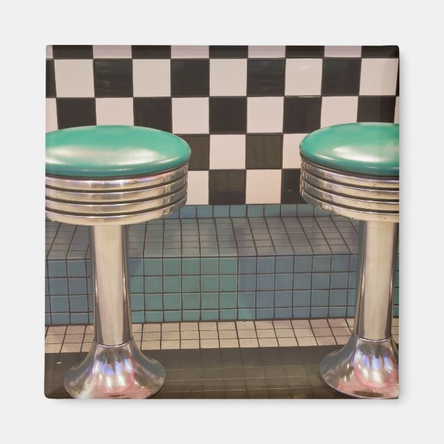 New Mexico, Albuquerque. The 66 Diner along Magnet (Front)