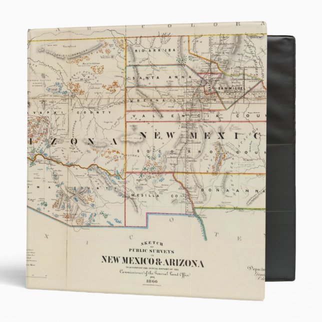 New Mexico, Arizona Binder (Front/Inside)