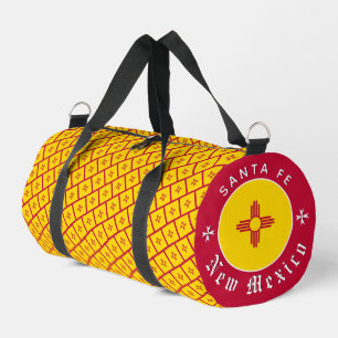 New Mexico Bag, gym, travel bag, New Mexico Flag Duffle Bag