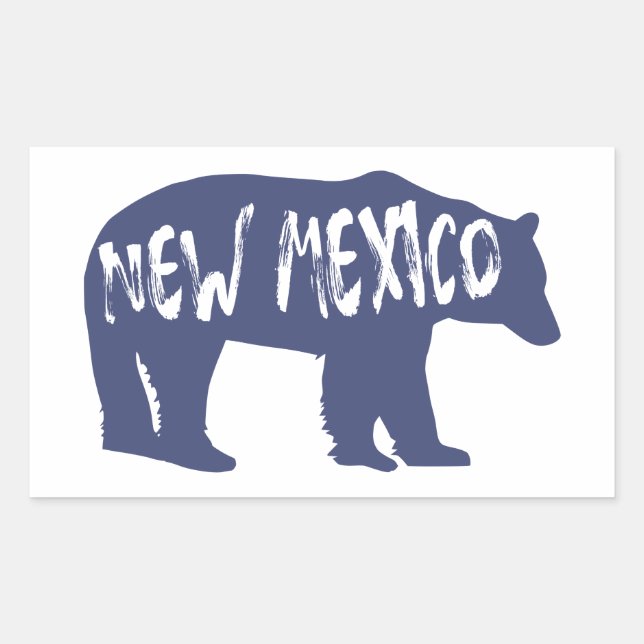 New Mexico Bear Sticker (Front)