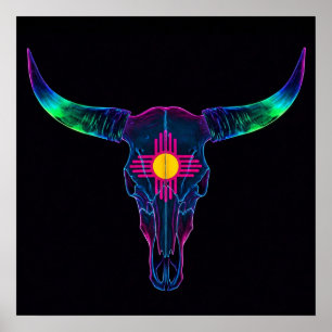 New Mexico Bull  Poster