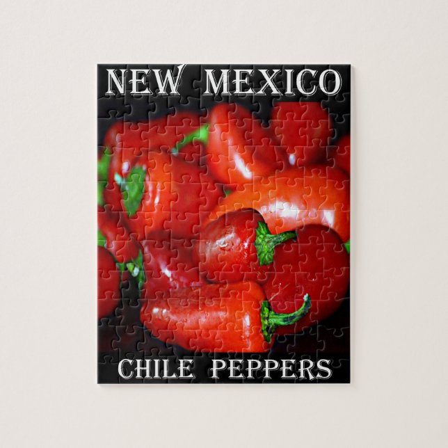 New Mexico Chili Peppers (Chile) Jigsaw Puzzle (Vertical)