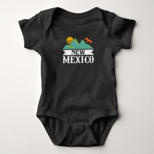 New Mexico  Cinco De Mayo Baby Bodysuit