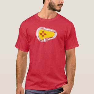 New Mexico Climbing Carabiner T-Shirt
