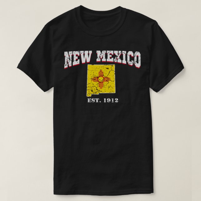 New Mexico est 1912 T-Shirt (Design Front)