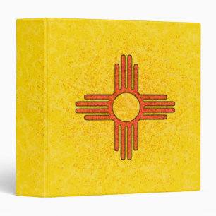 NEW MEXICO FLAG 1.5" Ring Binder