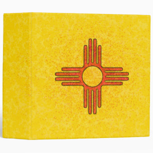 NEW MEXICO FLAG 2" Ring Binder