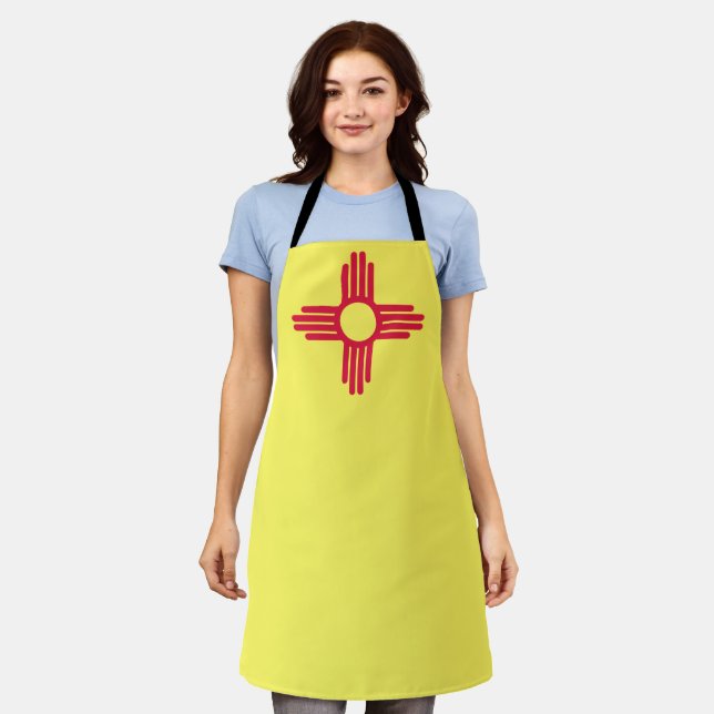 New Mexico flag Apron (Worn)