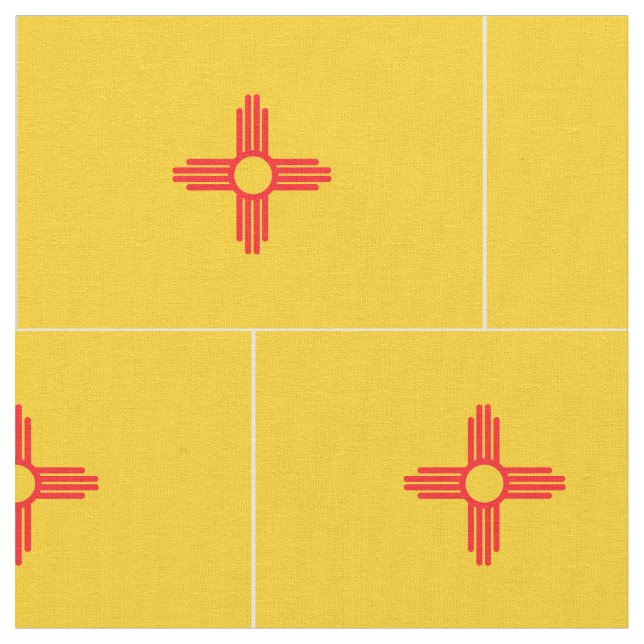 NEW MEXICO Flag - Fabric (Close Up)