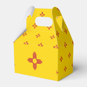 New Mexico Flag Favor Box