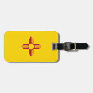 New Mexico Flag Luggage Tag