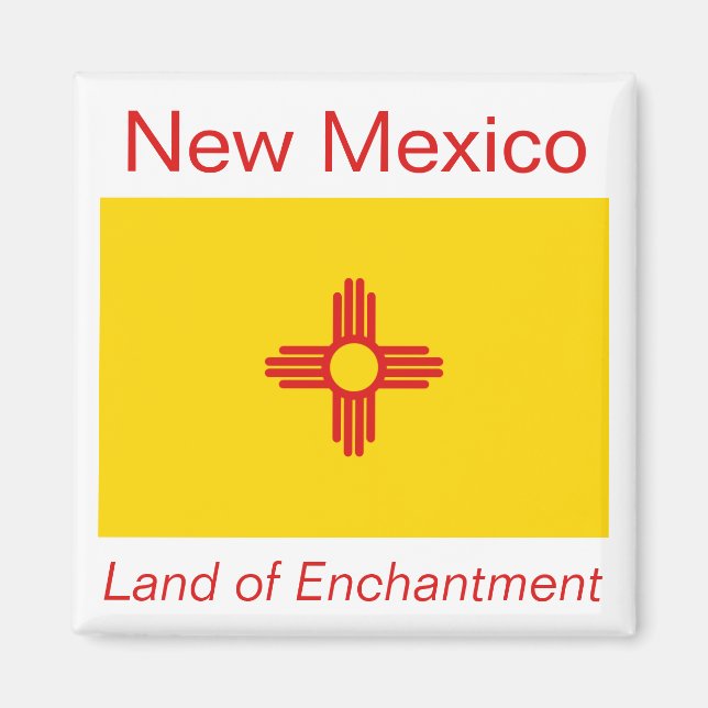 New Mexico Flag Magnet (Front)