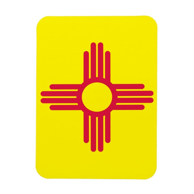 New Mexico flag Magnet (Vertical)