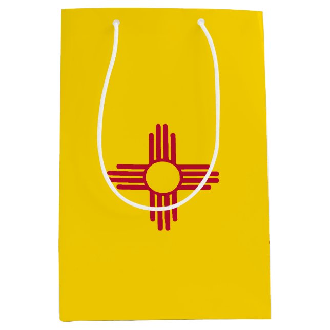 New Mexico Flag Medium Gift Bag (Front)