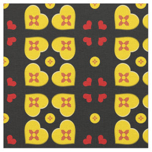 New Mexico Flag & New Mexico Hearts fashion Fabric