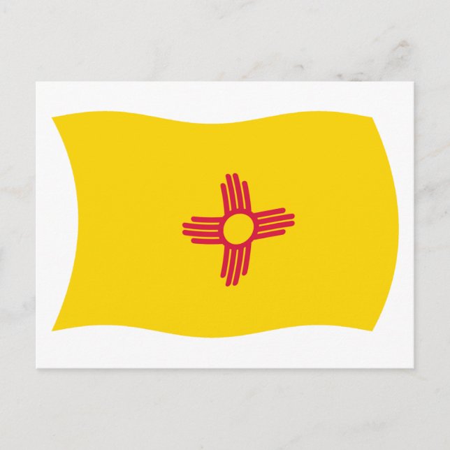 New Mexico Flag Postcard (Front)