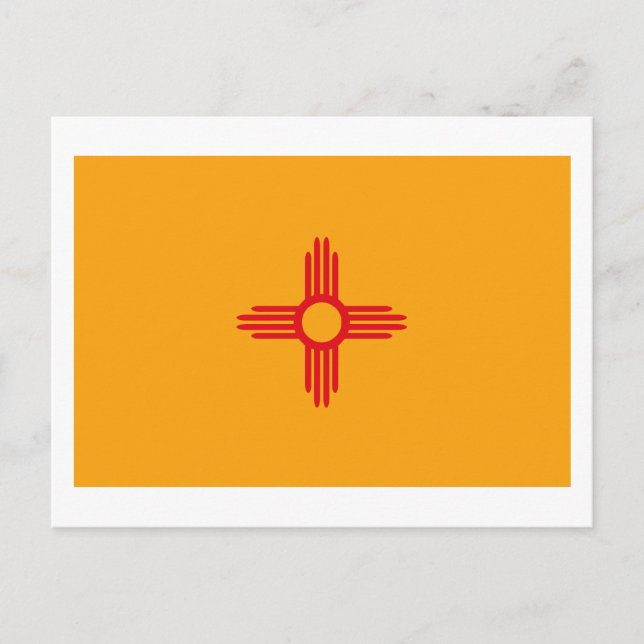 New Mexico Flag Postcard (Front)