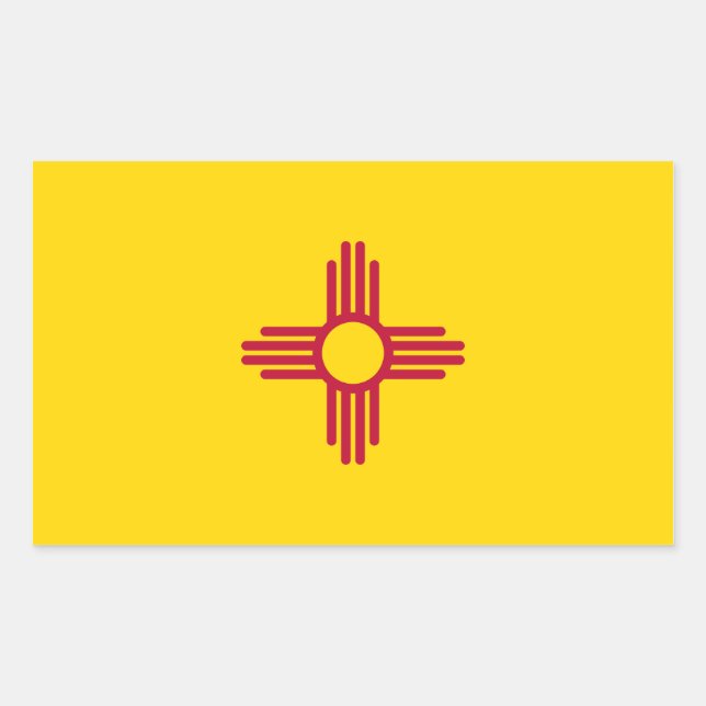 New Mexico Flag Sticker (Front)