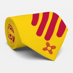 New Mexico Flag themed Tie